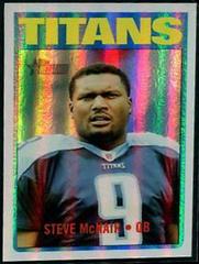 Steve McNair [Foil Rainbow] #THC100 Football Cards 2005 Topps Heritage Prices