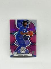 Shaedon Sharpe [Purple] #8 Basketball Cards 2022 Panini Chronicles Draft Picks Mosaic Prices