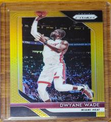 Dwyane Wade [Gold Prizm] #206 Basketball Cards 2018 Panini Prizm Prices