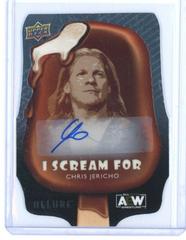 Chris Jericho [Autograph] Wrestling Cards 2022 Upper Deck Allure AEW I Scream For Prices