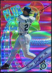  2010 Topps Chrome Baseball Card #28 Ken Griffey Jr. :  Collectibles & Fine Art