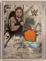 Jimmy Uso #UAR-JU Wrestling Cards 2018 Topps WWE Undisputed Autograph Relic Prices