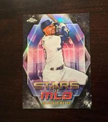 Mookie Betts [Black] #SMLBC-9 Baseball Cards 2023 Topps Stars of MLB Chrome Prices