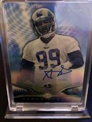 Aaron Donald [Blue Refractor] #74 Football Cards 2014 Topps Platinum Rookie Autograph Prices