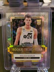 Walker Kessler [Cracked Ice] #3 Basketball Cards 2022 Panini Contenders Rookie of the Year Prices