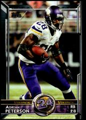 Adrian Peterson #342 Football Cards 2015 Topps Prices