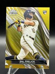 Sal Frelick [Gold Refractor] #10 Baseball Cards 2024 Topps Chrome Black Prices