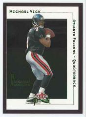 Michael Vick [Rookie Game Ball] #209 Football Cards 2001 Fleer Premium Prices