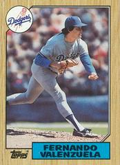 Fernando Valenzuela Baseball Cards 1987 Topps Prices