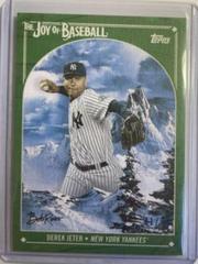 Derek Jeter [Sap Green] Baseball Cards 2023 Topps X Bob Ross The Joy Of Prices
