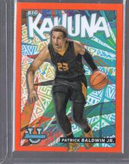Patrick Baldwin Jr. [Orange] #BK-4 Basketball Cards 2021 Bowman University The Big Kahuna Prices