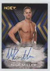 Nick Miller [Blue] Wrestling Cards 2017 Topps WWE NXT Autographs Prices