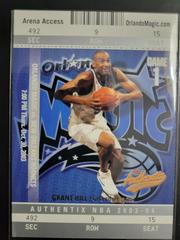 Grant Hill #56 Basketball Cards 2004 Fleer Authentix Prices