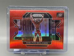 Shelton Benjamin [Red Prizm] Wrestling Cards 2022 Panini Prizm WWE Prices