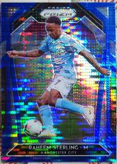 Raheem Sterling [Blue Pulsar Prizm] #102 Soccer Cards 2020 Panini Prizm Premier League Prices