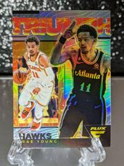 Trae Young [Silver] #4 Basketball Cards 2022 Panini Flux Triumph Prices