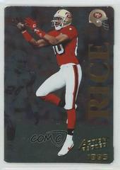 Jerry Rice [Quick Silver] #1 Football Cards 1995 Action Packed Prices