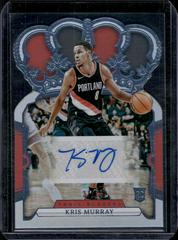 Kris Murray #11 Basketball Cards 2023 Panini Crown Royale Rookie Autograph Prices