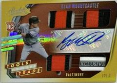 Ryan Mountcastle [Material Signature Gold] #170 Baseball Cards 2021 Panini Absolute Prices