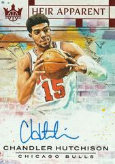 Chandler Hutchison [Ruby] Basketball Cards 2018 Panini Court Kings Heir Apparent Autographs Prices