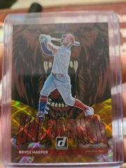 Bryce Harper [Gold] Baseball Cards 2022 Panini Donruss Unleashed Prices