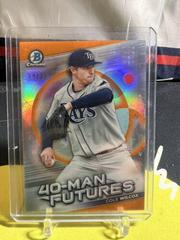 Cole Wilcox #FMF-23 Baseball Cards 2021 Bowman Chrome 40 Man Futures Prices