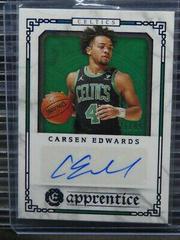 Carsen Edwards [Blue] Basketball Cards 2020 Panini Chronicles Apprentice Signatures Prices