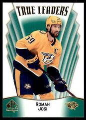 Roman Josi [Green] #TL-14 Hockey Cards 2021 SP Authentic True Leaders Prices