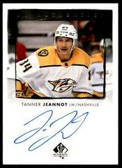 Tanner Jeannot Hockey Cards 2022 SP Authentic UD Autographs Prices
