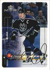 Rob Blake [Super Script] Hockey Cards 1998 Upper Deck MVP Prices