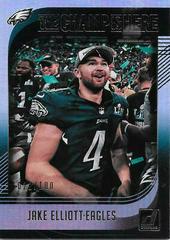 Jake Elliott [Holo] Football Cards 2018 Donruss Champ is Here Prices