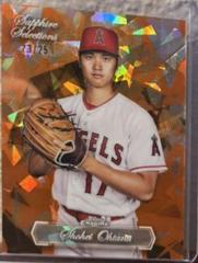 Shohei Ohtani [Orange] Baseball Cards 2023 Topps Chrome Update Sapphire Selections Prices