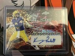 Kenny Pickett Football Cards 2022 Leaf Flash of Color Autographs Prices