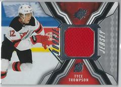 Tyce Thompson Hockey Cards 2021 SPx Rookie Jersey Prices