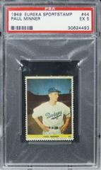 Paul Minner #44 Baseball Cards 1949 Eureka Sportstamps Prices