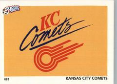 Kansas City Comets LOGO #92 Soccer Cards 1991 Soccer Shots MSL Prices