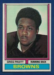 Greg Pruitt Football Cards 1974 Topps Prices