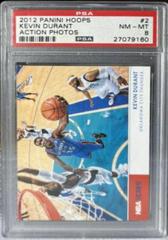 Kevin Durant #2 Basketball Cards 2012 Panini Hoops Action Photos Prices