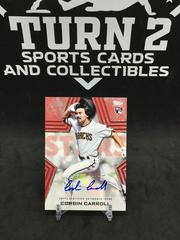 Corbin Carroll [Red] #BSA-CC Baseball Cards 2023 Topps Series 1 Stars Autographs Prices