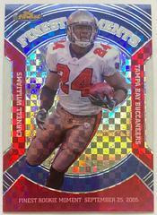 Cadillac Williams [Xfractor] Football Cards 2007 Topps Finest Moments Prices