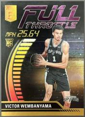 Victor Wembanyama [Purple] #3 Basketball Cards 2023 Donruss Elite Full Throttle Prices