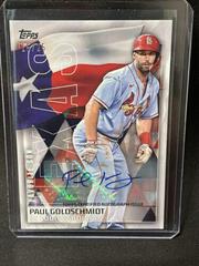 Paul Goldschmidt [Autograph] #FS-12 Baseball Cards 2023 Topps Favorite Sons Prices