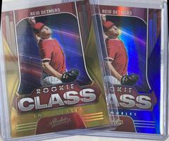 Reid Detmers [Spectrum Blue] Baseball Cards 2022 Panini Absolute Rookie Class Prices