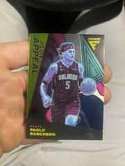 Paolo Banchero #20 Basketball Cards 2022 Panini Flux Appeal Prices