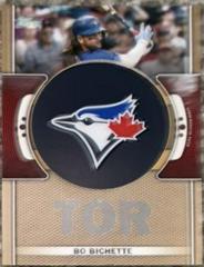 Bo Bichette [Gold] #TLP-BB Baseball Cards 2023 Topps Team Logo Patch Prices