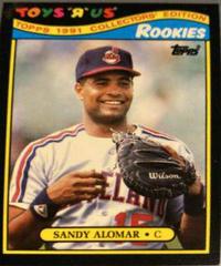 Sandy Alomar #1 Baseball Cards 1991 Toys R US Rookies Prices