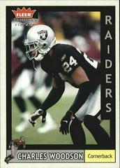 Charles Woodson [Tiffany] #29 Football Cards 2003 Fleer Tradition Prices