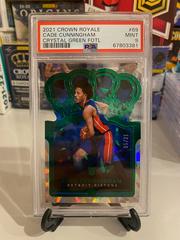 Cade Cunningham [Crystal Green] Basketball Cards 2021 Panini Crown Royale Prices