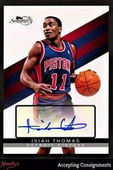 Isiah Thomas Basketball Cards 2008 Topps Signature Autographs Prices