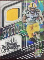 Aaron Jones [Neon Marble] #SS-AJO Football Cards 2022 Panini Spectra Sunday Spectacle Prices